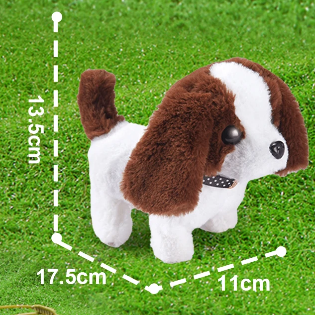 Hot Sale Plush Golden Retriever Toy Interactive Realistic Walking Puppy Electronic Stuffed Animals Pretend Play Toy Set