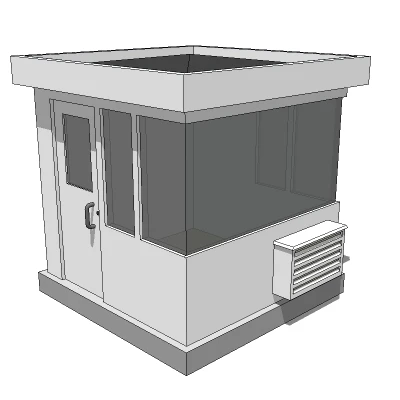 Tiny Prefab House Small Security Guard Room Low Price Mobile Kiosk Outdoor Ticket Booth