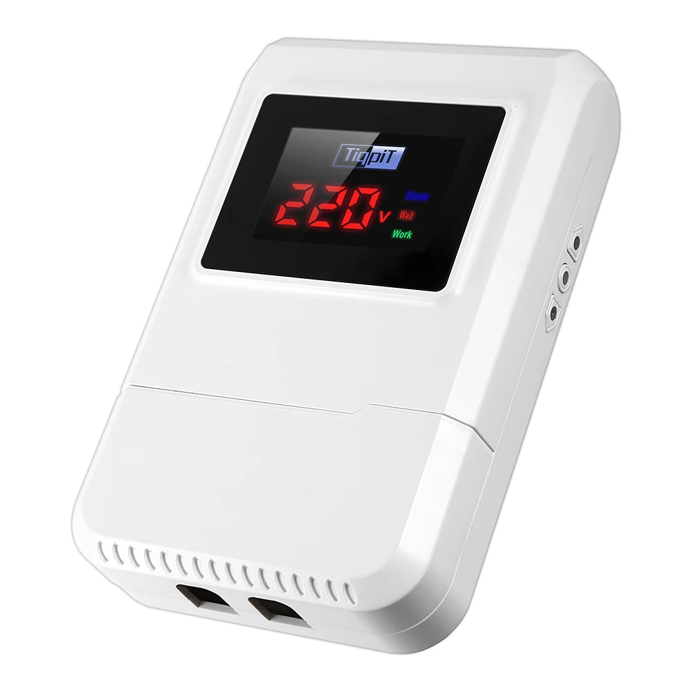 wiring voltage protector 220v For Home TV Guard Fridge Guard of over under adjustable Voltage Protector with digital display
