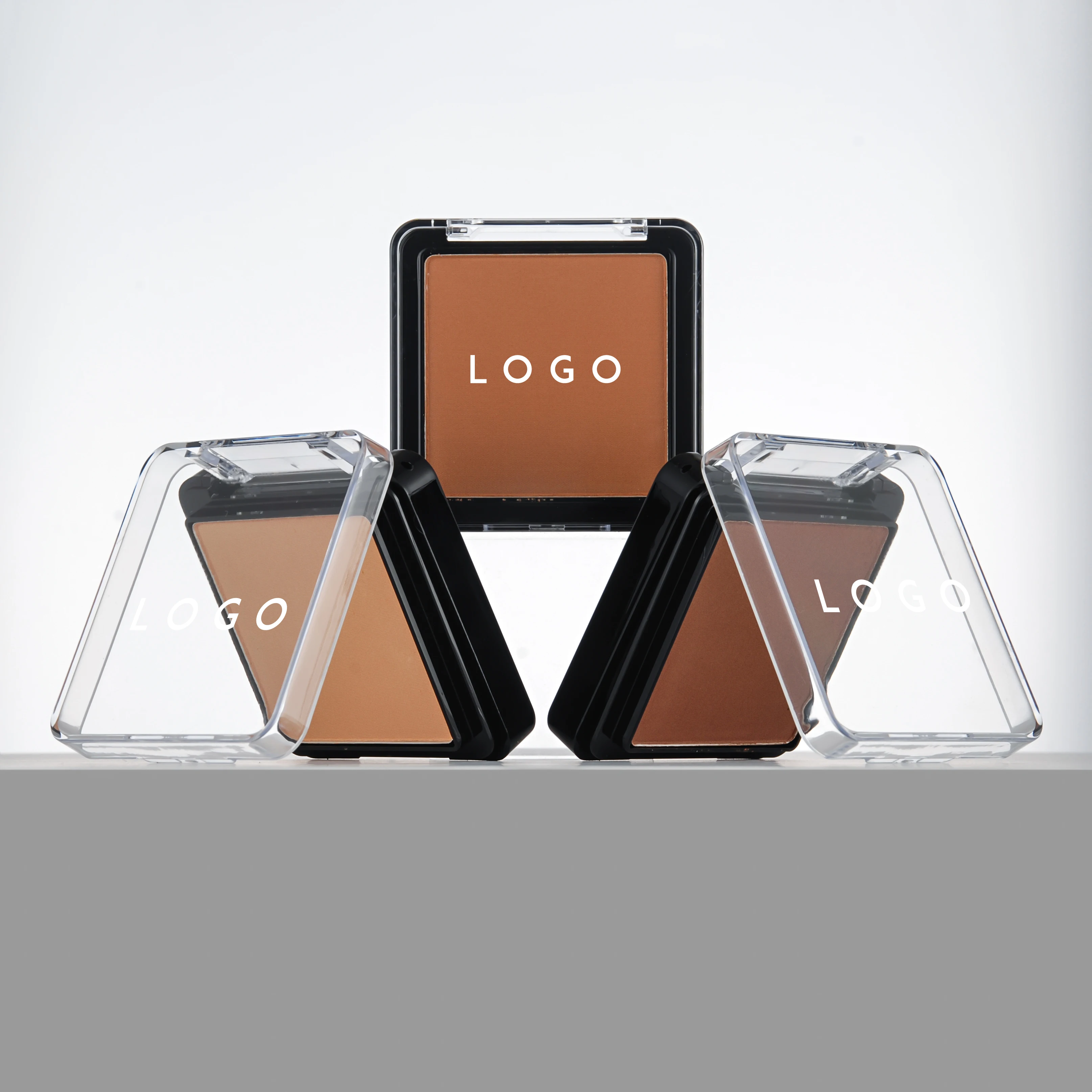 Finishing Powder Portable Compact  Foundation Private Label  Custom Logo Matte For Smooth Fills Fine Lines Pressed Powder