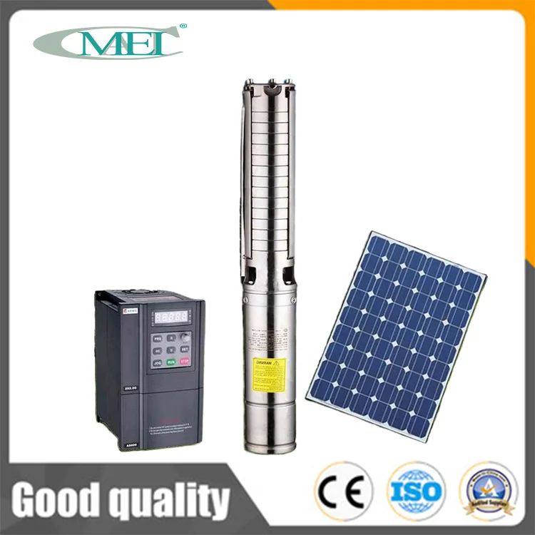 3 Inches Brushless OEM Deep Well Submersible Household Well Water Solar 72V High Lift Deep Well Pump