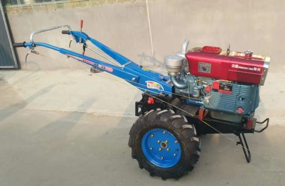 15hp diesel engine walking tractor with tiller hot selling to India