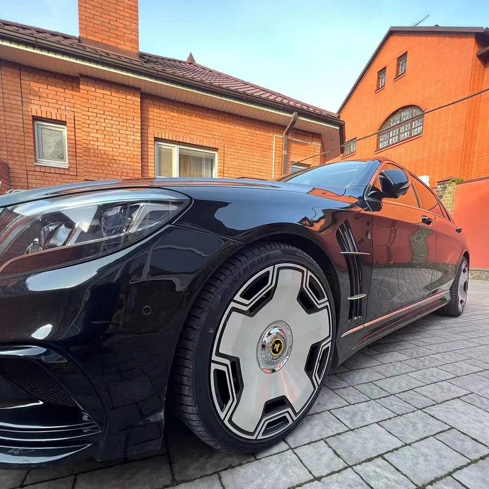 OEM/ODM monoblock 5x112 17 18 19 20 inch aluminum alloy T6061 passenger car wheel for Mercedes gls gle g500