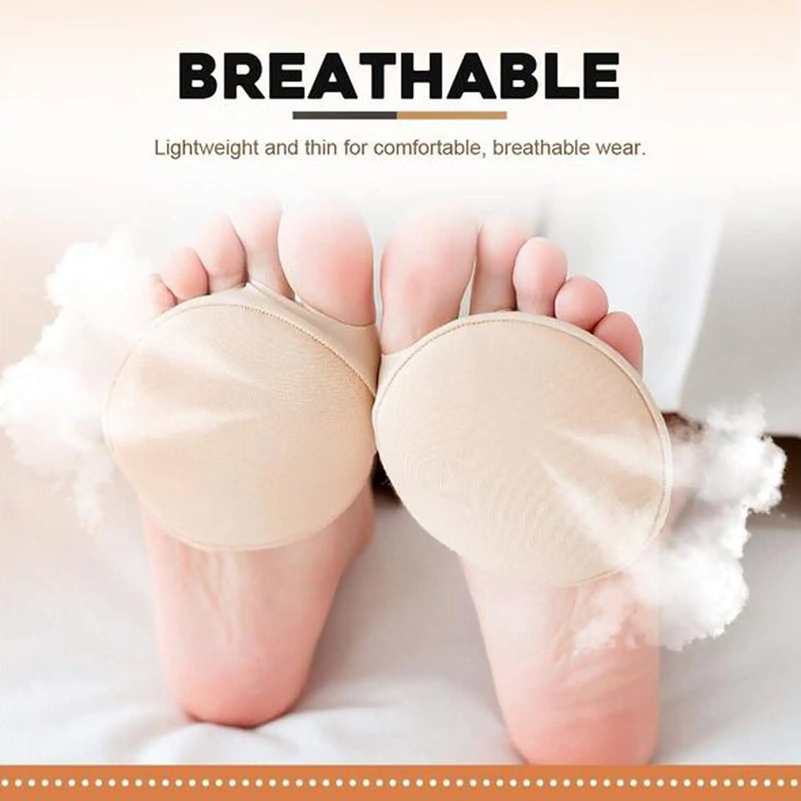 Silicone Honeycomb Forefoot Pad  Women High Heel Shoes Foot Blister Caretoes Insert Pad Insole Breathable Mat Pain Relief