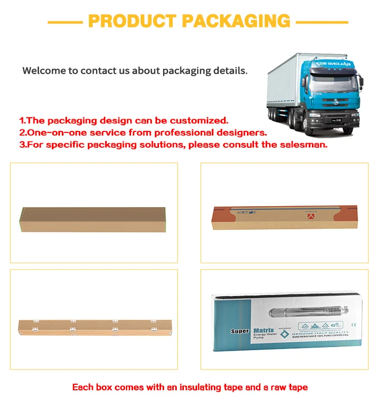 6SP30 series 60m3/h 6 inch high flow low head submersible fountain deep well pump