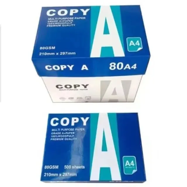 Double Sided Printing Copy Paper Office School Supplies A4 80 Gsm Paper