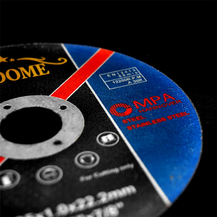 Customized 125mm abrasive tools aluminum oxide discs for angle grinder metal cutting disc cut off wheel disco de corte para inox