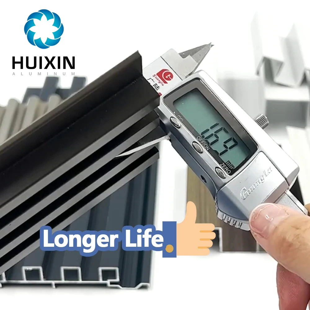 Manufacturer Aluminium Exterior Wall Panels Aluminium Cladding Wall Profile