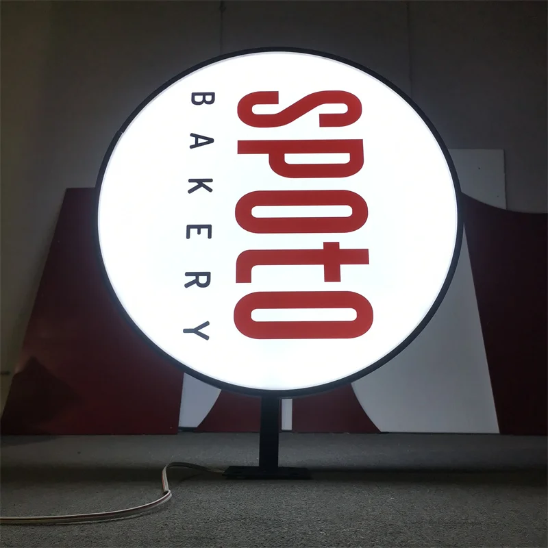 outdoor letter sign custom size light box advertising shop sign light box 3d Led Acrylic Light Box