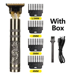 2022 HY Hair For Men Hot Top Selling Popular Professional Rechargeable Dragon & Buddha Shaver Hair Trimmer Machine vintage t9