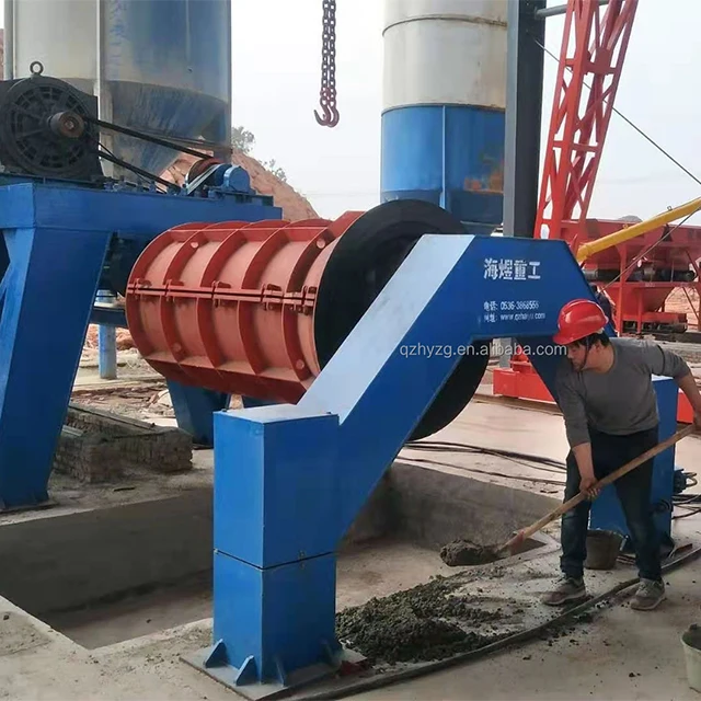 Brand New  Electric Concrete pipe Making Machine with Steel Mold Spun Concrete Pile for Manufacturing Plant Drain Pipe