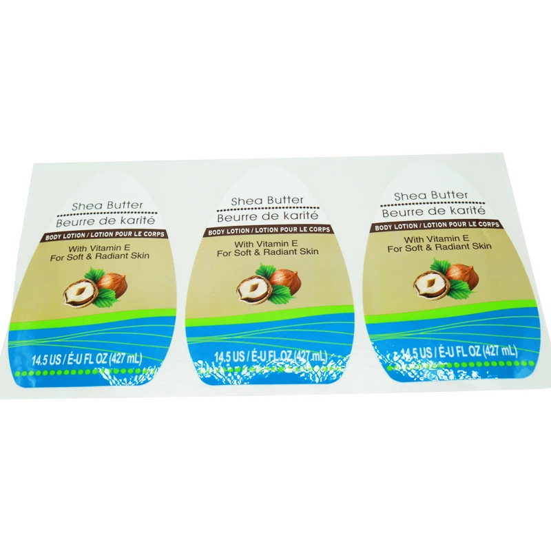 hot sale high quality food sticker label custom labels plastic label