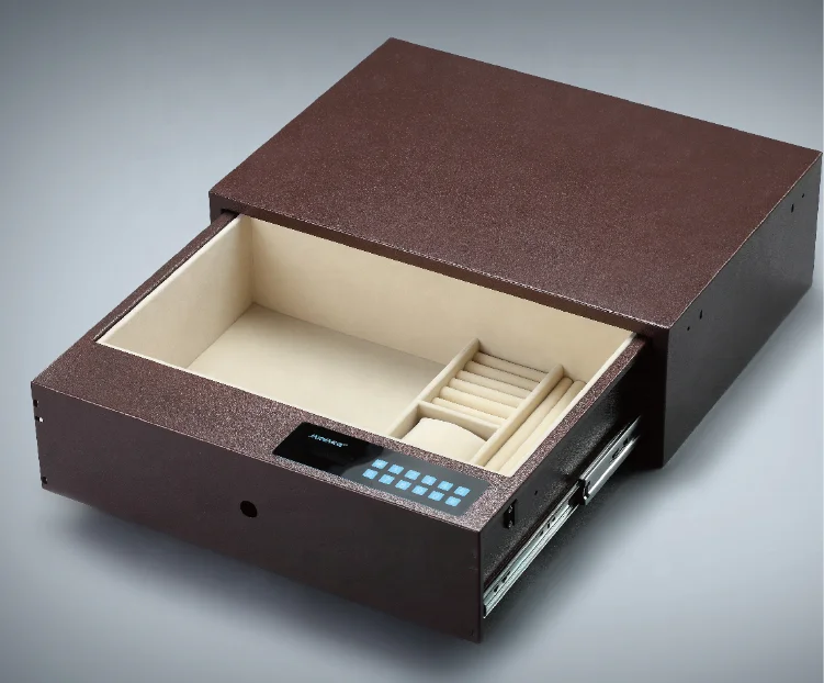 
Modern multi-functional all iron password touch screen family drawer wardrobe safe box 