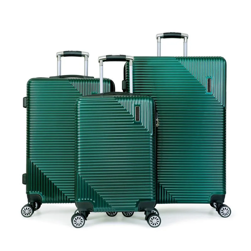 Factory Wholesale 24inch Hard shell Large capacity 360 Degree Spinner Wheels trolly luggage sets