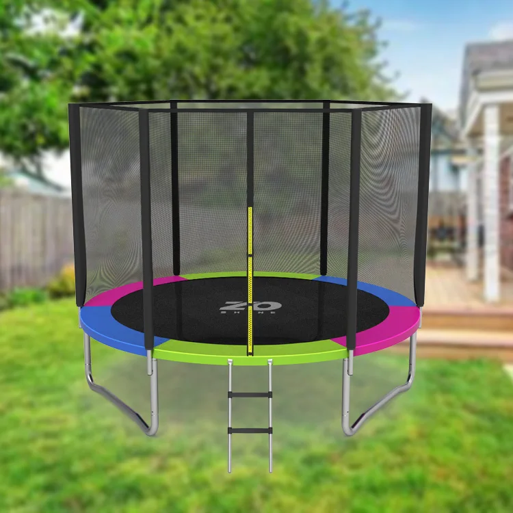Zoshine Manufacturer Kids Cardio Training Trampoline Professional Adult Bungee Outdoor Trampoline With protective net