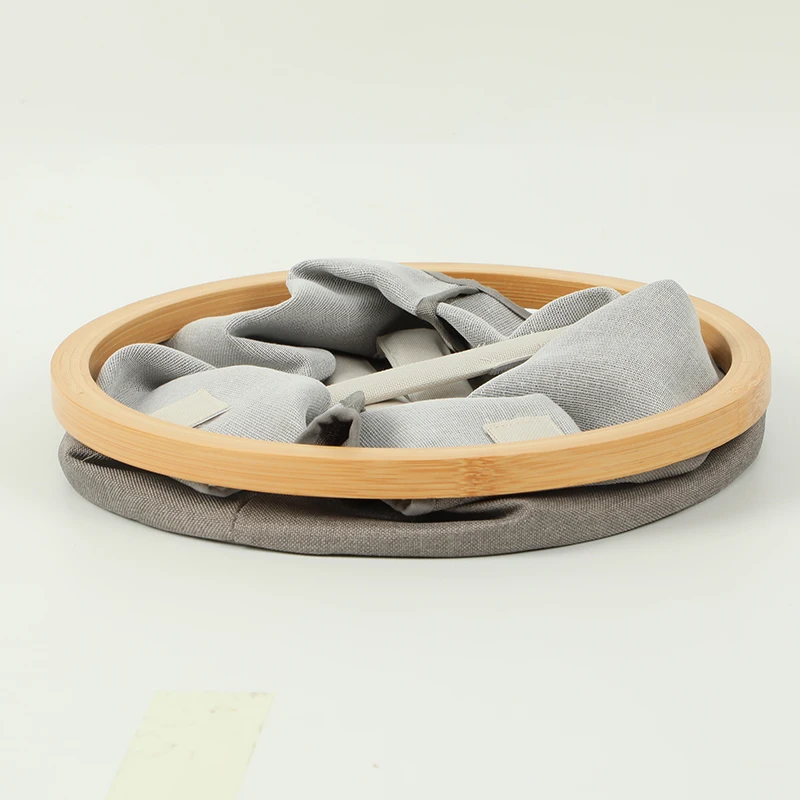 Factory Wholesale Dirty Clothes Bamboo Storage Basket Foldable  Laundry Hamper Cabinet Bamboo Wood Laundry Basket