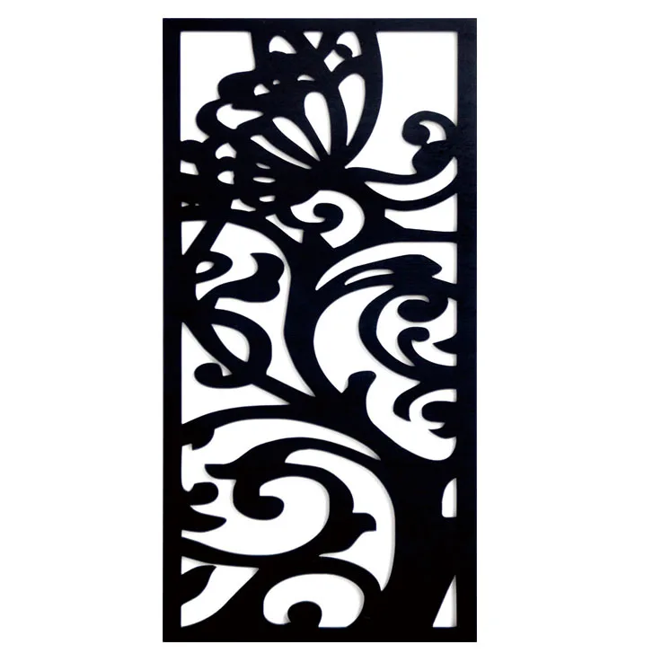 Бессвинцовый Анти-ультрафиолетовый WPC CNC наружные экраны уединения забор экран для украшения