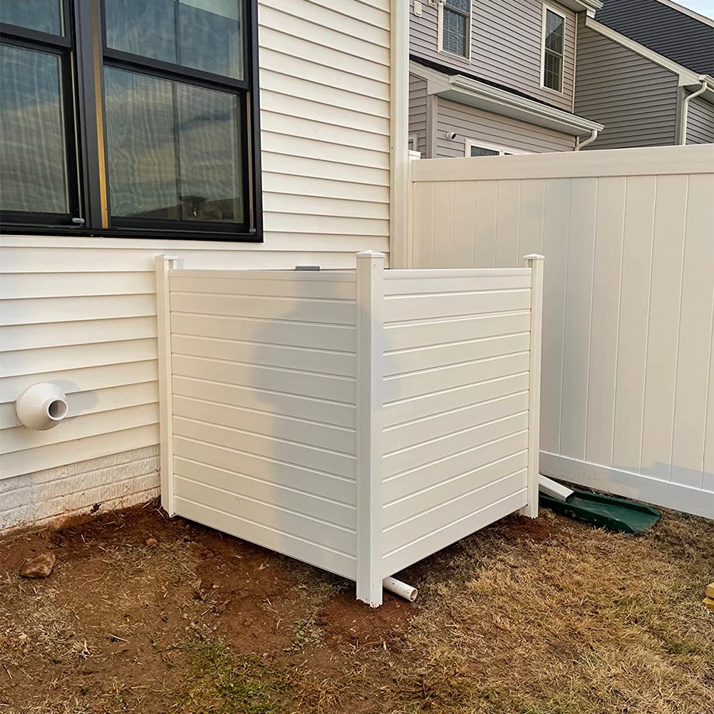 Wholesale corner small size screen balcony privacy window outdoor fence