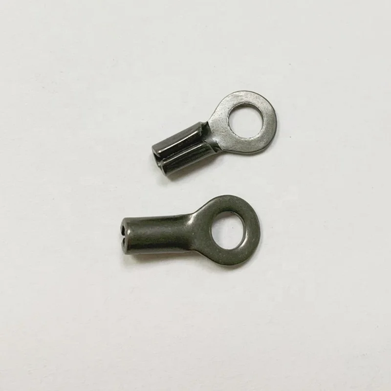 C-Pin pressed stainless steel quality eyelet terminal wire rope with 4mm 5mm 6.5mm 7mm eye hole for steel cable pressing