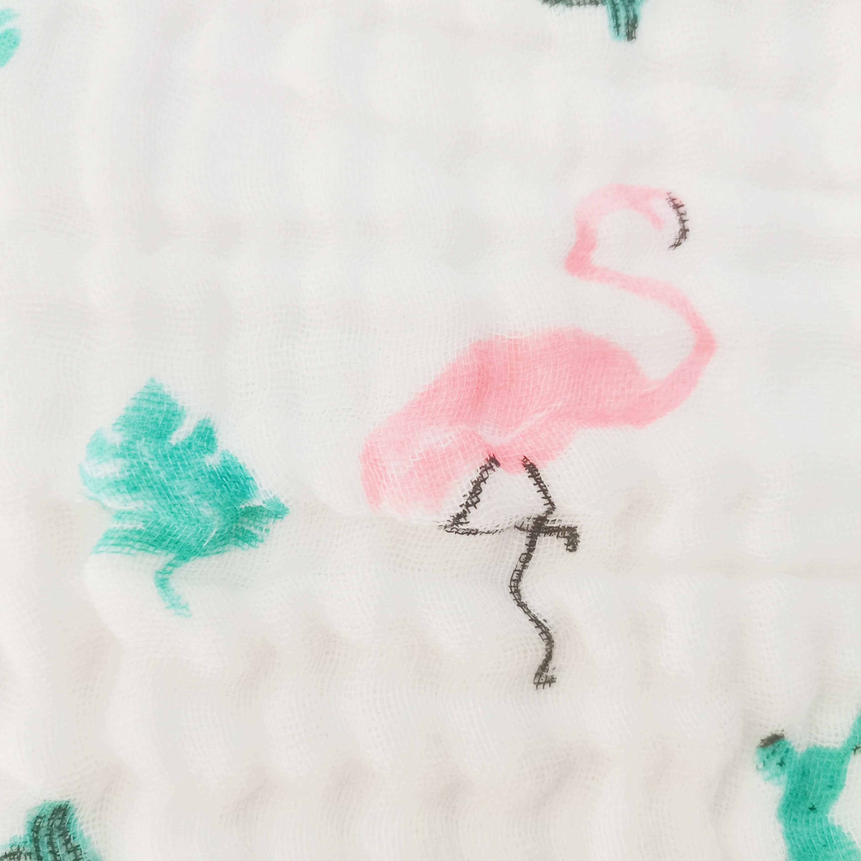 organic fox muslin 4 snugly baby swaddle receiving layer blanket quilted blankets 6 customize  fabric 100% set cotton