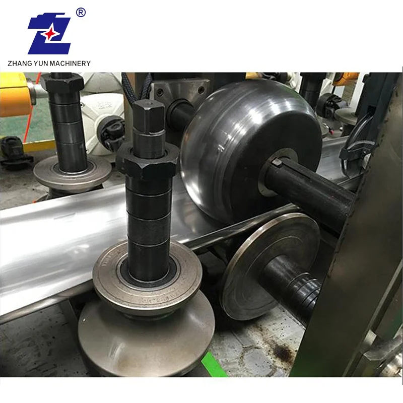 ZhangYun Stainless Steel Tube Square Pipe Roll Welading Making Forming Machinery Manufacturing for Sale