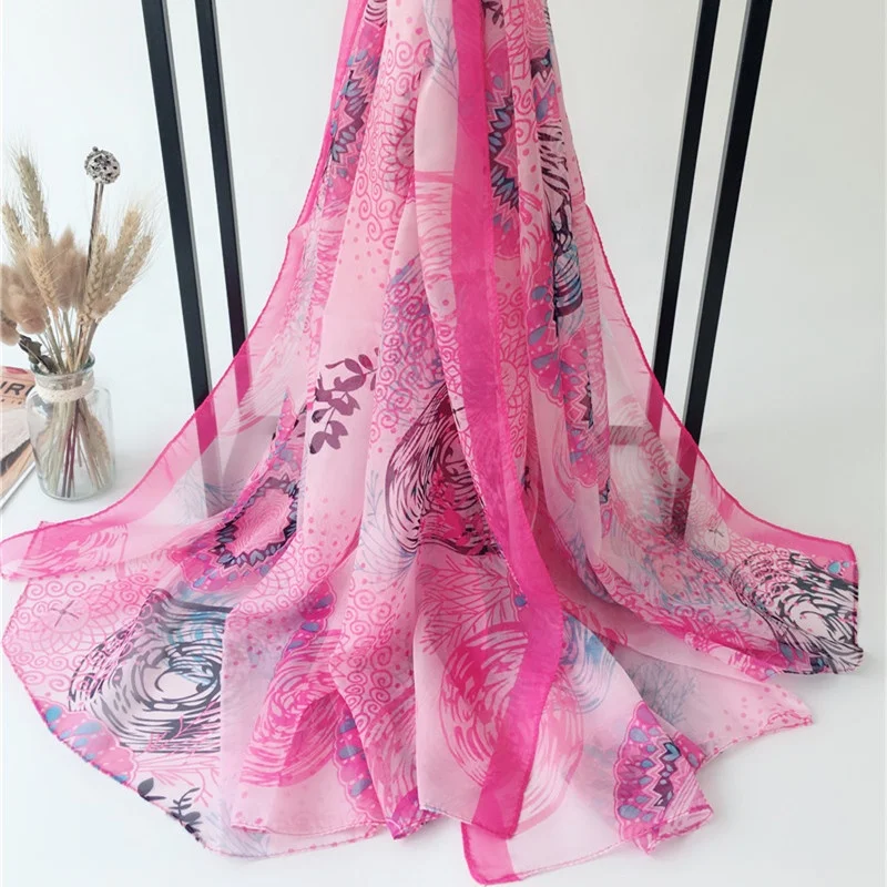 New design Malaysia chiffon printing muslim scarf for women