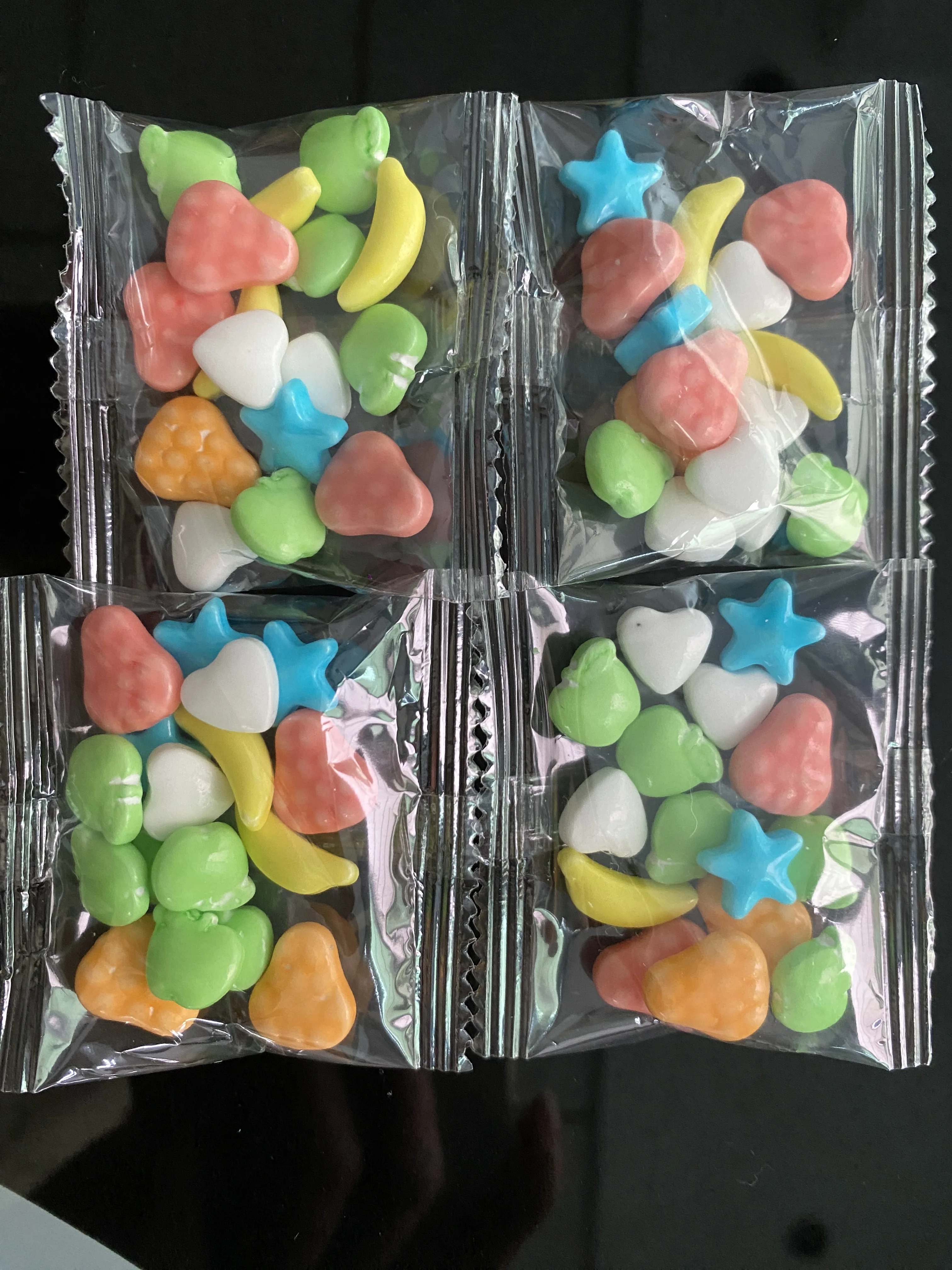 Kosher Halal Novelties Candy Sweets Space Flash Fan Toy Candy