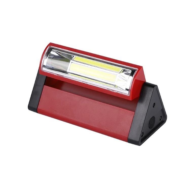 Professional Rechargeable Worklight Cob Working Lamp Triangle Mini Dual Color Commercial Led Work Light