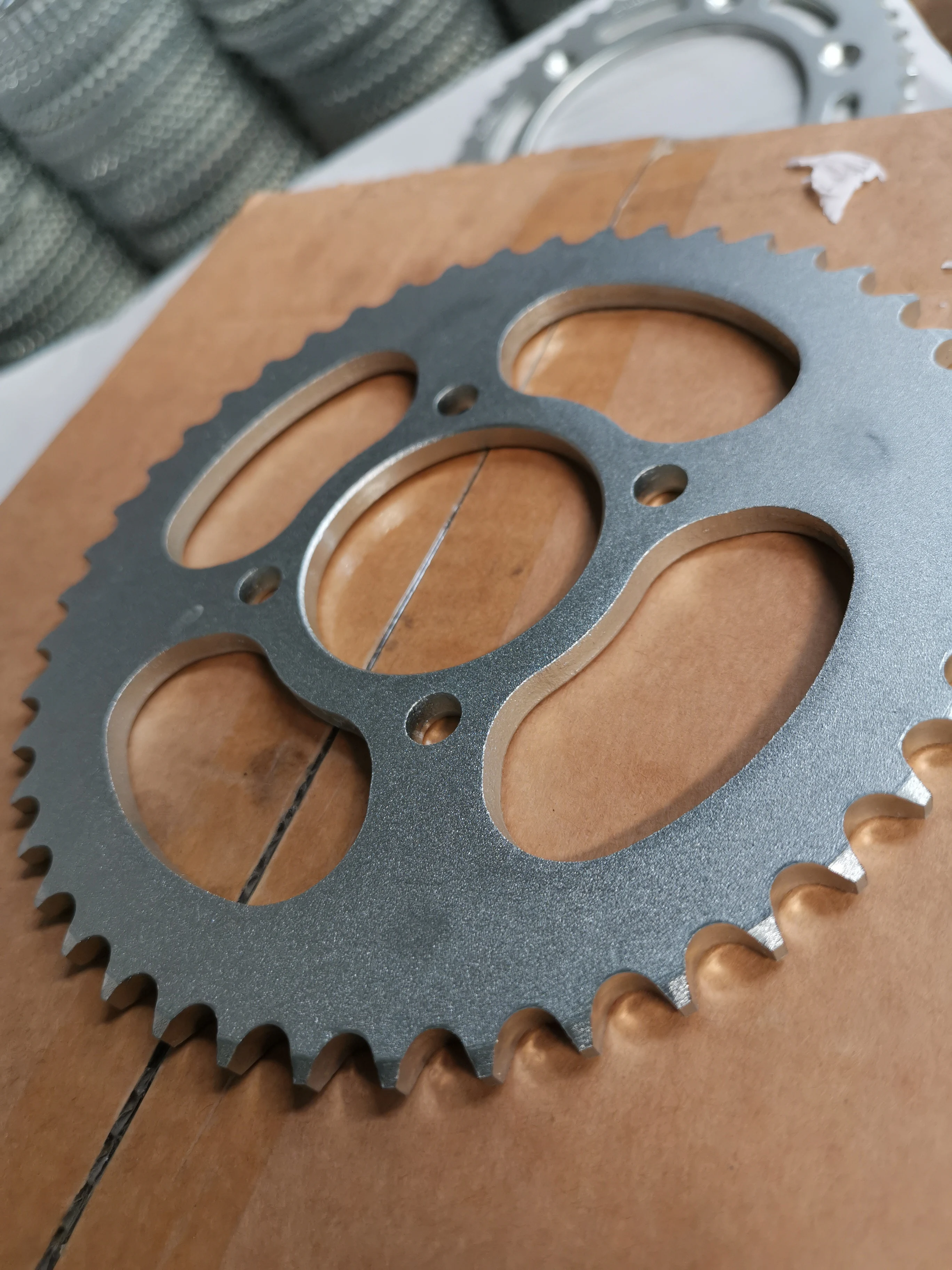 GN125H  GP KATANA 125 - 41T (1045) motorcycle sprocket and chain sets OEM logo package