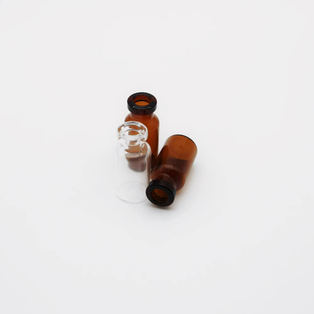 Factory supply 2ml clear amber neutral glass vials with schott tubes