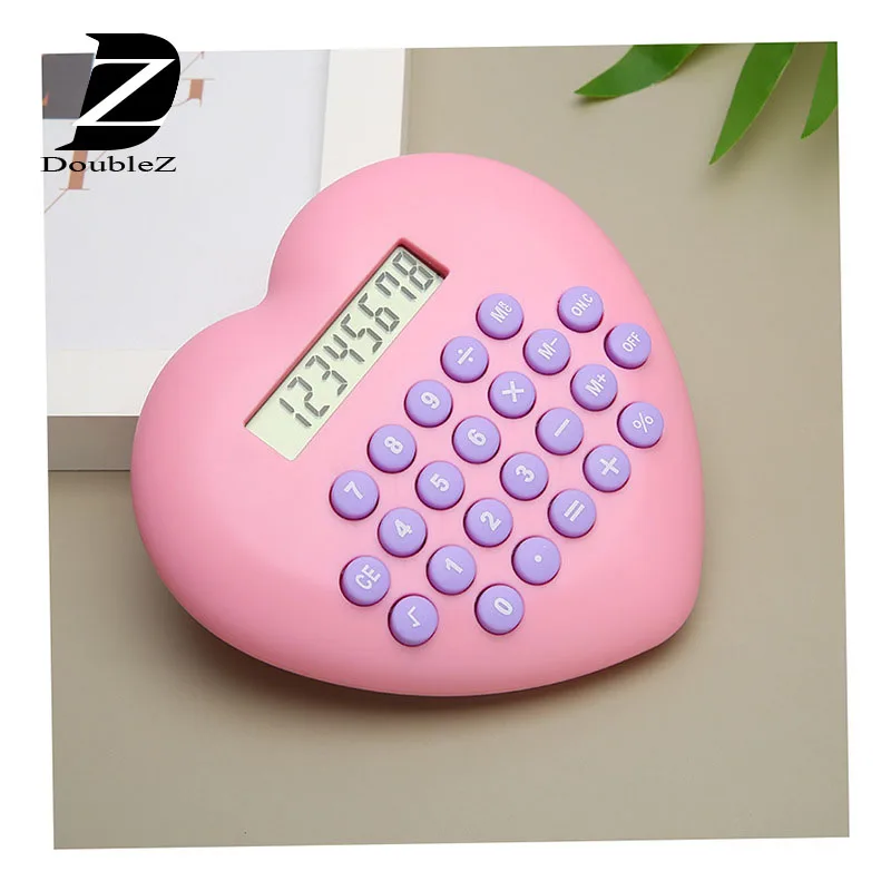 Promotional Heart Shape Electronic Smart Calculator