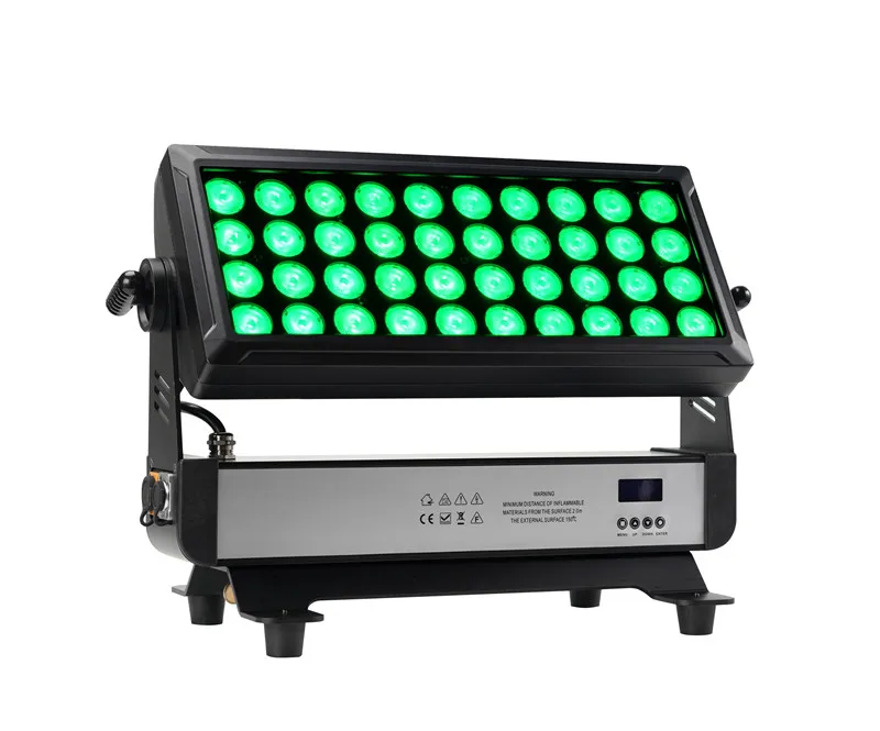 Silent LED Stage Light 40x20w rgbw 4 in 1 waterproof IP65 Wall Washer LED Stage Wash Lamp (1600495511381)