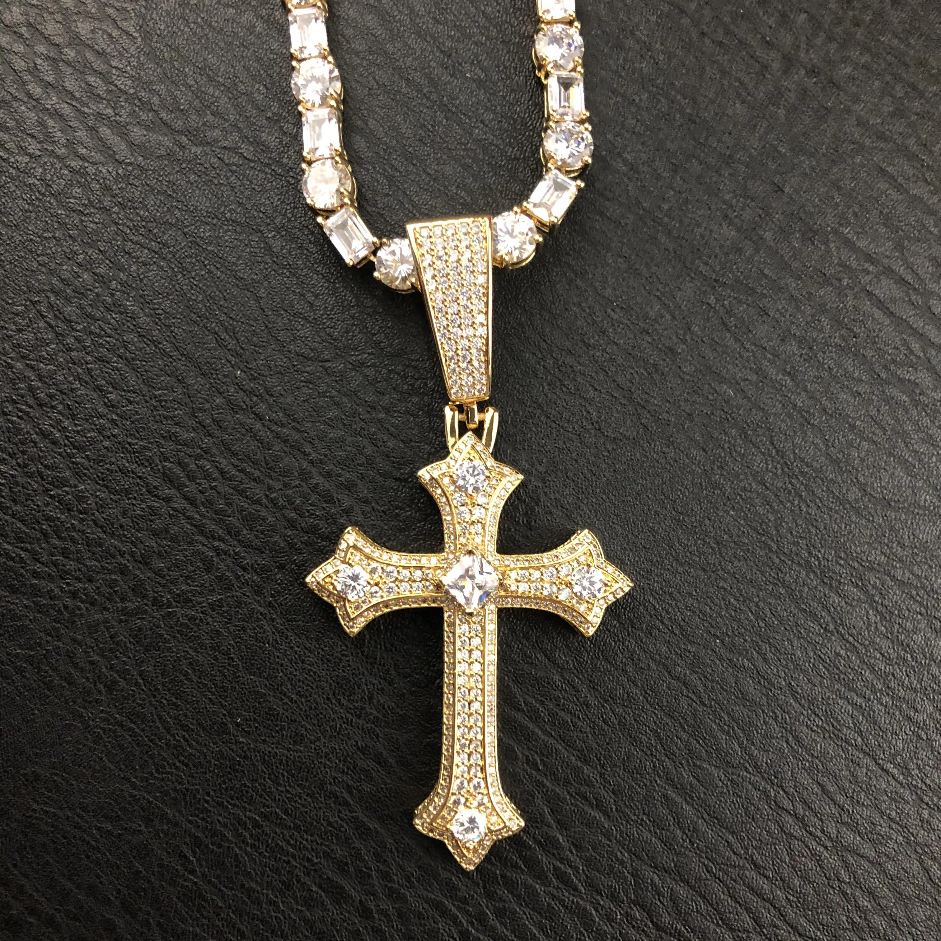 19mm button Jesus Cross Pendant