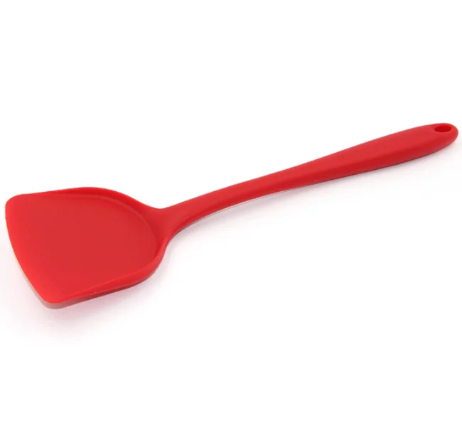 Силиконовая лопатка кухонная логотип Oem изготовленный на заказ набор нетоксичных силиконовых лопатков для приготовления пищи
