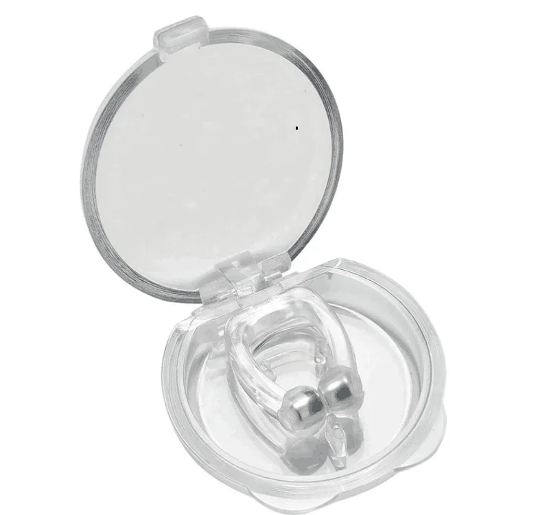 Snore stopper equipment tool magnetic anti snoring free nose clips in