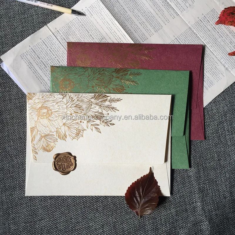 Envelope gift premium thank you cards paper business gift card envelope envelope kraft gift
