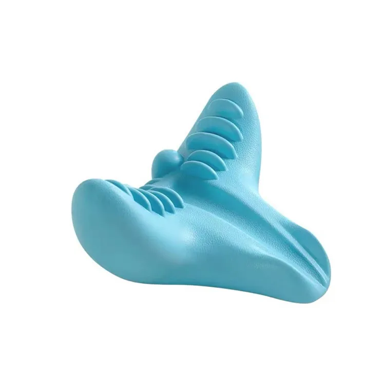 2022 amazon hot cervical massage pillow acupressure mat neck stretcher cervical spine massage instrument