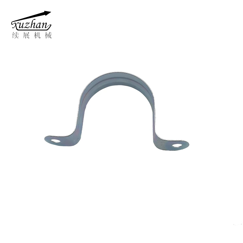 EPDM pvc rubber lined coated hose holder pipe saddle clamps