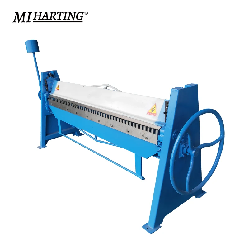 TDF-1.5*1500mm Metal sheet steel bender TDF flange manual bending/folding machine press brake