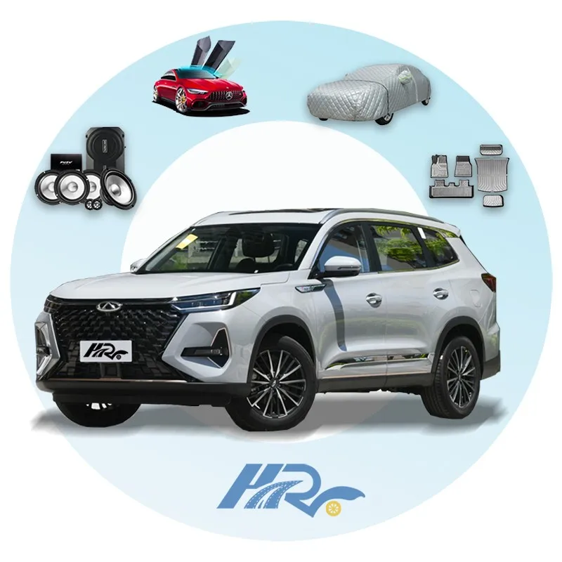 Chery Tiggo 8 Pro  Vehicles Chery Tiggo 8 Plus Max Speed 210km/H Gasoline Car in Stock Middle SUV for Adult Left Hand