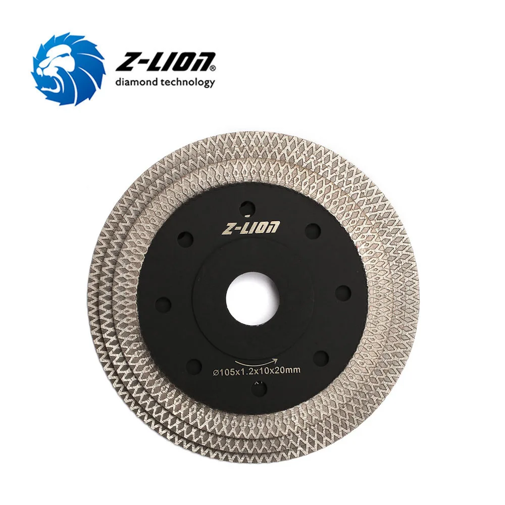125mm turbo mesh diamond cutting disc for ceramic