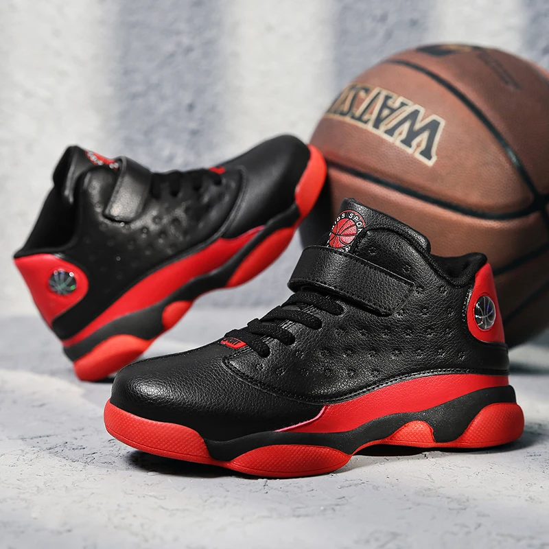 
Kid Sneakers Boy Basketball Shoes Running Shoes Cuhk child Children shoes Sport boot 