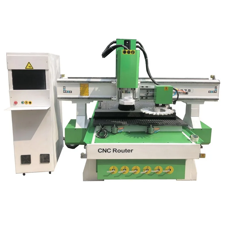 1325 1530 ATC cnc router machine 3d wood carving cutting machine woodworking machinery with linear or carousel tool changer