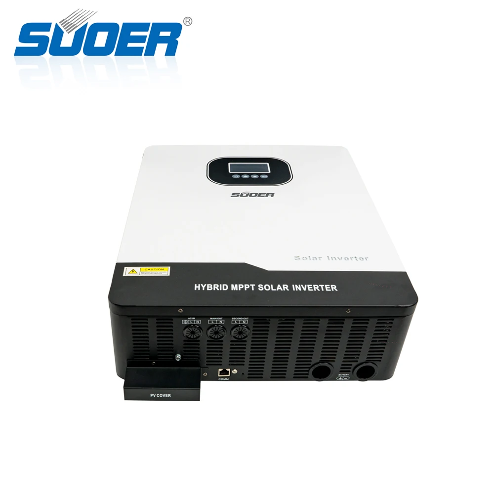 Suoer 10000w Solar Power Inverter 10kw Hybrid Inverter