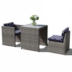 Dining Patio Garden Leisure Furniture Sets All Weather Acapulco Outdoor Aluminum Bistro Chair