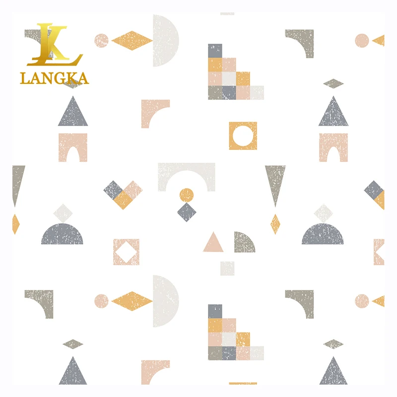  Оптовая продажа 100% хлопковых Джерси Langka с индивидуальным принтом в наличии множество трикотажных тканей цифровой