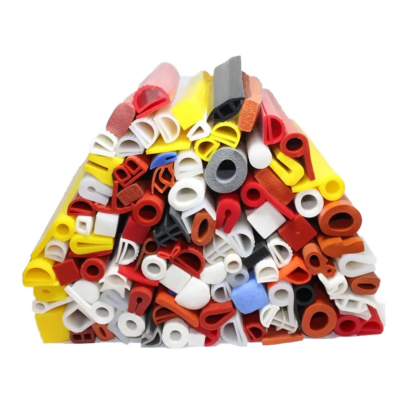 EPDM foam sealing strip / mechanical equipment extrusion rubber foam sealing strip / flat foam strip frame seal strips
