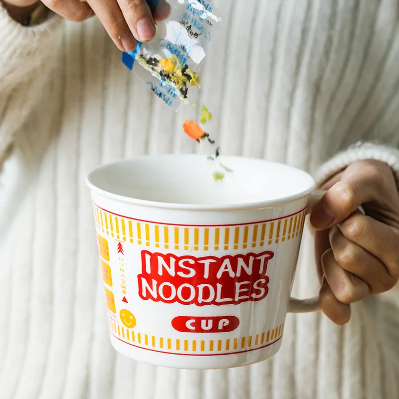 Lelyi Yiwu agent japanese ceramic creative instant noodle bowl household beef noodle bowl