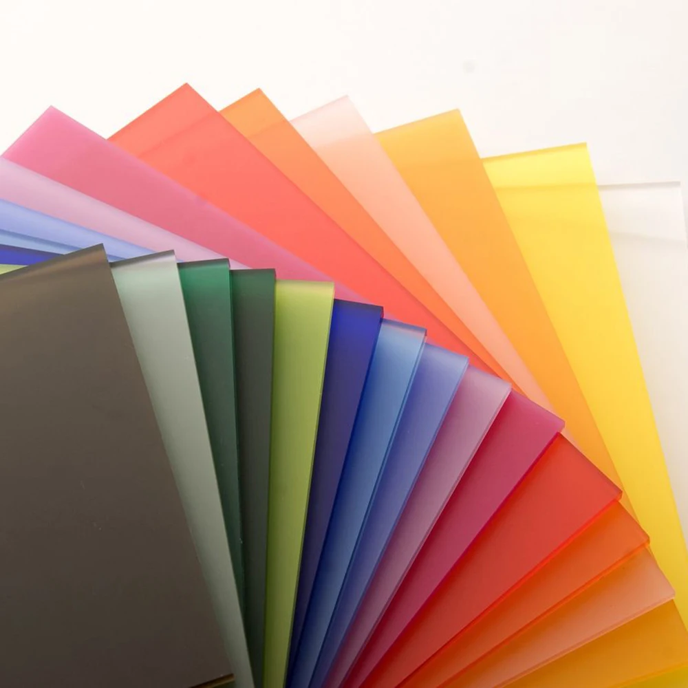 ultraviolet-proof colored 1000*1200mm solid polycarbonate sheet