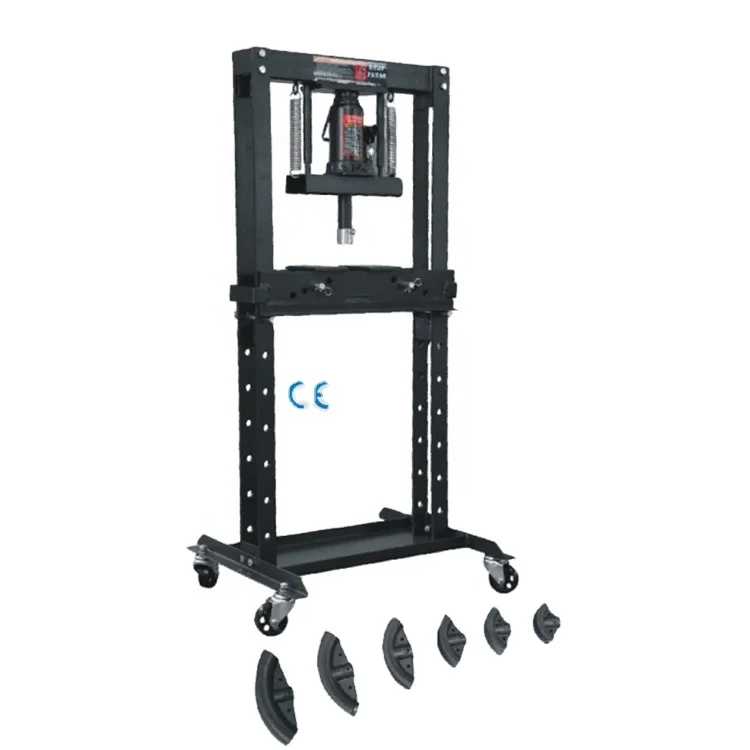 2020 Movalbe 12T Hydraulic Shop Press And Pipe Bender 2 IN 1 With CE